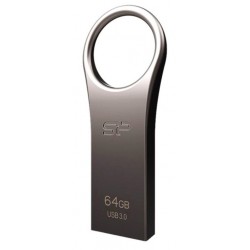 SILICON POWER USB Flash Drive Jewel 80, 64GB, USB 3.1, Titanium