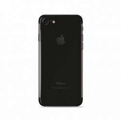 Puro Θήκη Verge για iPhone 7/8- Διάφανο/Μαύρο