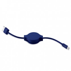 Puro Καλώδιο Φόρτισης και Μεταφοράς Δεδομένων Micro USB - Σκούρο Μπλε