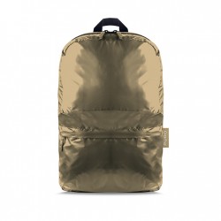 Αναδιπλούμενο Σακίδιο Backpack - Χρυσό Μεταλιζέ
