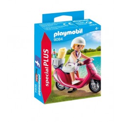 Playmobil Κοπέλα με σκούτερ