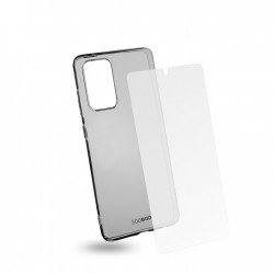 EGOBOO  Tempered Glass + Case TPU Transparent (Samsung A52 4G/A52 5G/A52S/A52 LITE)