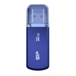 SILICON POWER USB Flash Drive Helios 202, 32GB, USB 3.2, μπλε