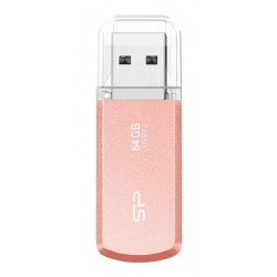 SILICON POWER USB Flash Drive Helios 202, 64GB, USB 3.2, ροζ χρυσό