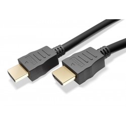 GOOBAY καλώδιο HDMI 2.1 με Ethernet 61638, ARC, 48Gbit/s, 8K, 1m, μαύρο