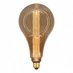 ΛΑΜΠΑ LED ΑΧΛΑΔΙ P165 3,5W Ε27 2000K 220-240V GOLD GLASS DIMMABLE