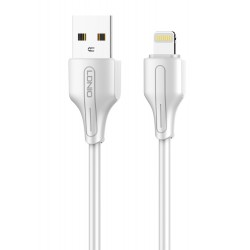 LDNIO καλώδιο Lightning σε USB LS540, 2.4A, 20cm, λευκό