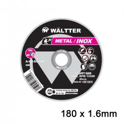 Δίσκοι Κοπής Σιδήρου / INOX WALTTER 180x1.6mm