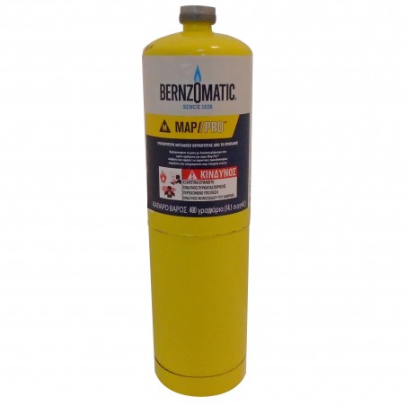 BernZomatic Map Gas Pro / Map Gaz Φιάλη Προπανίου - Προπυλένιο (Made in U.S.A) - (99,5% Προπυλένιο & 0,5% Προπάνιο)